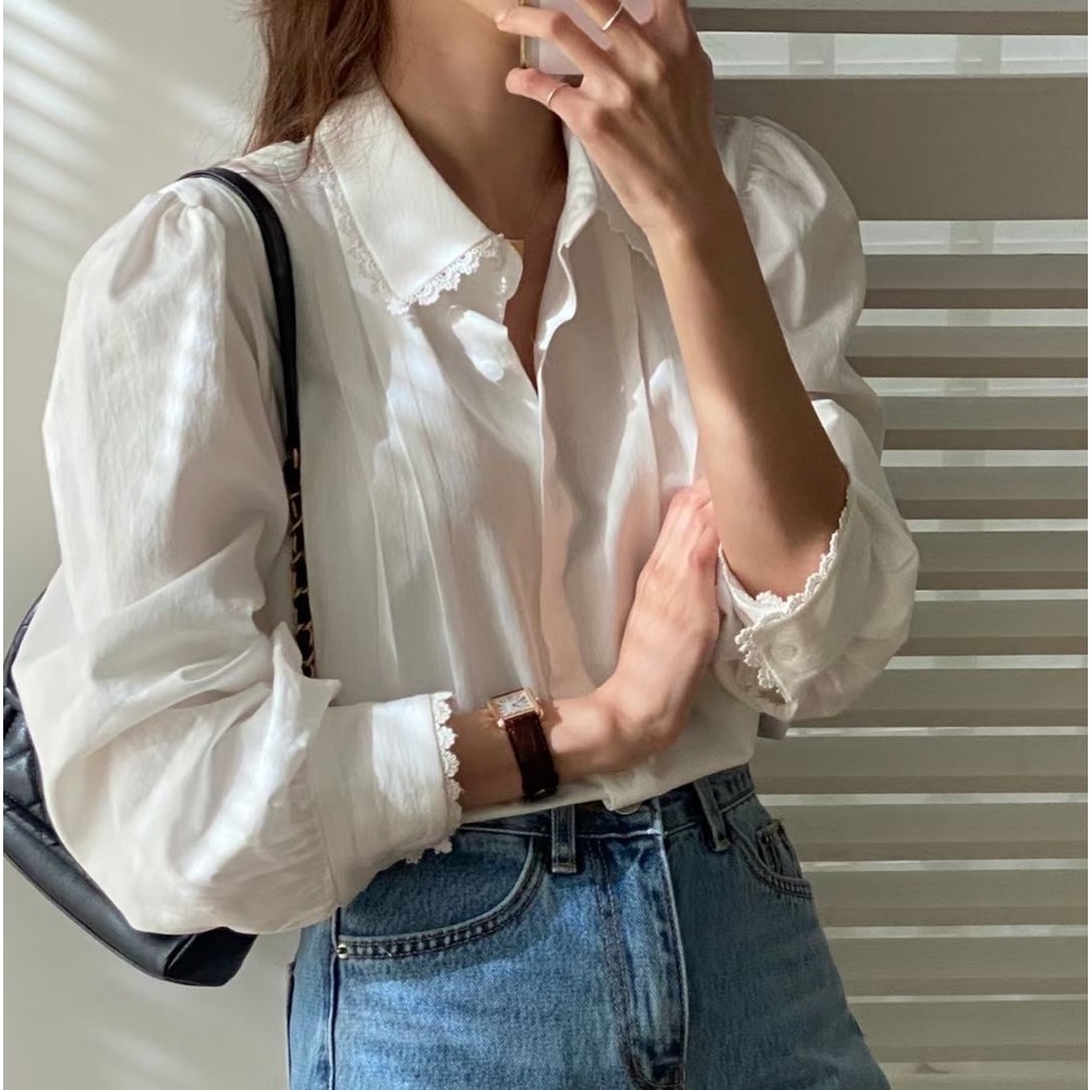 Brand New [TIZZI] Women’s Long-Sleeve Blouse from Korea